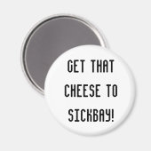 チーズからシックベイマグネット マグネット (正面/裏面)