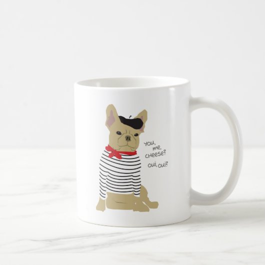 チーズか? コーヒーマグカップ (右)