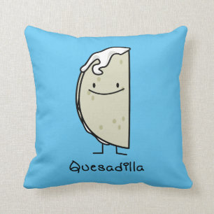 チーズが付いているQuesadillaのメキシコ人によって焼かれるトーティーヤ クッション