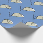 チーズが付いているQuesadillaのメキシコ人によって焼かれるトーティーヤ ラッピングペーパー (角)