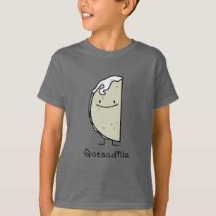 チーズが付いているQuesadillaのメキシコ人によって焼かれるトーティーヤ Tシャツ