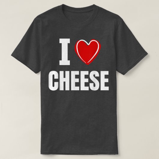 チーズが大好き 791132 Tシャツ (デザイン正面)