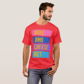 チーズが濡れたマイク Tシャツ (正面フル)