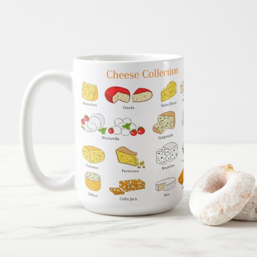 チーズください！ コーヒーマグカップ (ドーナツ)