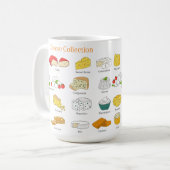 チーズください！ コーヒーマグカップ (正面左)