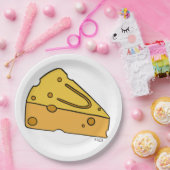 チーズでスマイル ペーパープレート (パーティー)