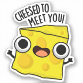 チーズで食べおもしろい物のパン シール (正面)