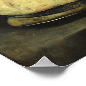 チーズとドライデザート ポスター (角)