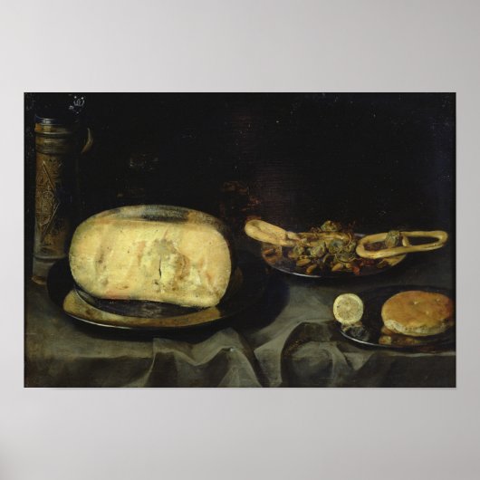 チーズとドライデザート ポスター (正面)