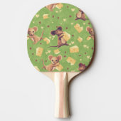 チーズとネズミ 卓球ラケット (裏面)