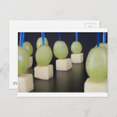 チーズとブドウ ポストカード (正面/裏面)