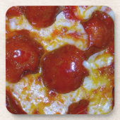 チーズとペペローニピザパーティー コースター (正面)