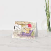 チーズとマウスのクリスマスカード