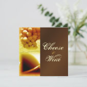 チーズとワインのパーソナライスタイリッシュズ 招待状 (スタンド正面)