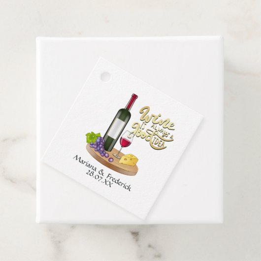 チーズとワインの試飲 フェイバータグ (インサイチュ)