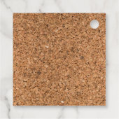 チーズとワインの試飲 フェイバータグ (裏面)