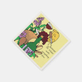 チーズとワインランチ スタンダードカクテルナプキン (角)