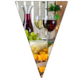 チーズとワイン バンティングフラッグ (第2の旗)