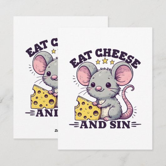 チーズと罪を犯せ シーズンカード (正面/裏面)