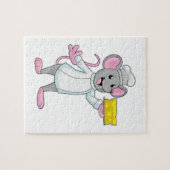 チーズと調理師としてのマウス ジグソーパズル (横)