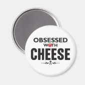 チーズに取り付かれる マグネット (正面/裏面)