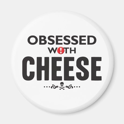 チーズに取り付かれる マグネット (正面)