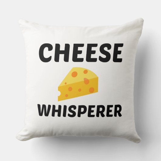 チーズのささやき具 クッション (正面)