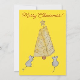 チーズのクリスマス シーズンカード