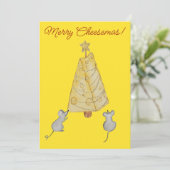 チーズのクリスマス シーズンカード (スタンド正面)