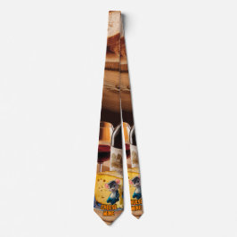 チーズのスライスを愛する漫画のマウス ネクタイ