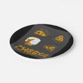 チーズのスライス紙プレート ペーパープレート (アングル)