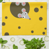 チーズのネズミ キッチンタオル (折り畳み)