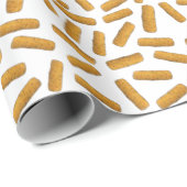 チーズのフィンガーパターン ラッピングペーパー (ロールコーナー)