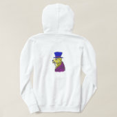 チーズの上 パーカ (デザイン裏面)