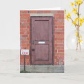 「チーズの力、ここにあり！」誕生日カード カード (黄色い花)