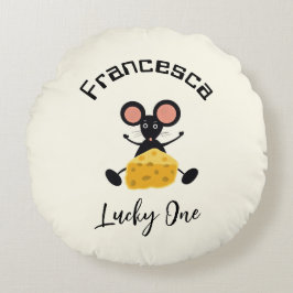 チーズの小さなねずみ ラウンドクッション