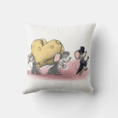 チーズの最高のみが効く(マイク、Mac、萌え) クッション (裏面)