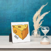 チーズの漫画イラスト フォトプラーク (インサイチュ)