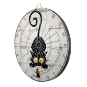 チーズの漫画キャラクターと猫とおもしろい ダーツボード (正面右)