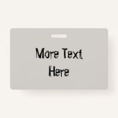 チーズの漫画キャラクターと猫とおもしろい バッジ (裏面)