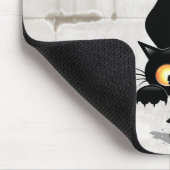 チーズの漫画キャラクターと猫とおもしろい マウスパッド (コーナー)