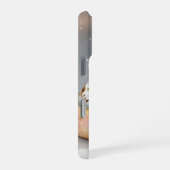 チーズの王座で夢見るロイヤルカウ                iPhoneケース (右側面)