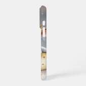 チーズの王座で夢見るロイヤルカウ                iPhoneケース (左側面)