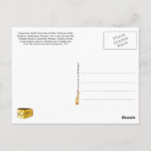 チーズの種類 ポストカード (裏面)