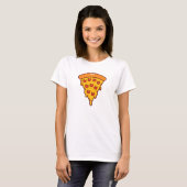 チーズは永遠に不足 女性ベーシックTシャツ Tシャツ (正面フル)