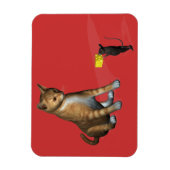 チーズは？ マグネット (縦)