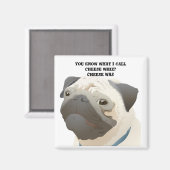 「チーズはWAS」 マグネット (正面/裏面)