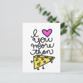 チーズよりも愛してる ポストカード (スタンド正面)