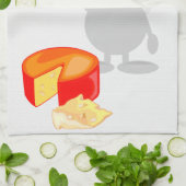 チーズを作る キッチンタオル (折り畳み)