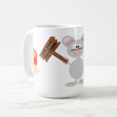 チーズを作る コーヒーマグカップ (正面左)